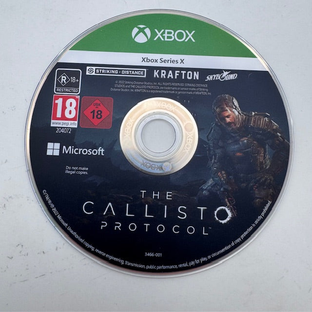 The Callisto Protocol Xbox Series X PAL ITA (USATO)