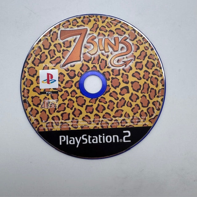 7 Sins PS2 Playstation 2 PAL ITA (USATO)