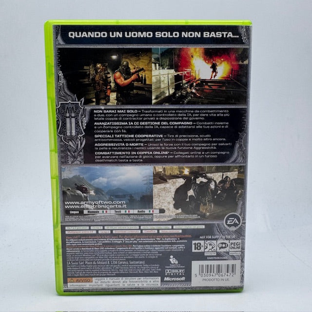 Army of Two Classics X360 Xbox 360 Pal Ita (USATO)