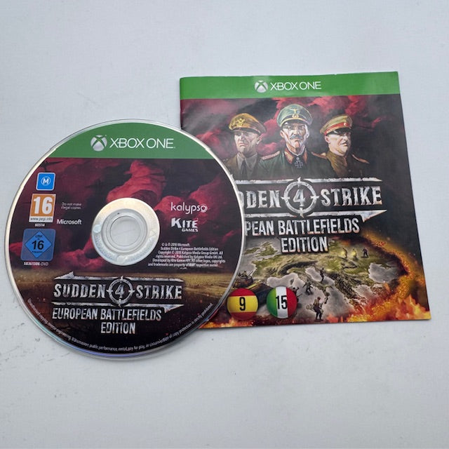Sudden Strike 4 European Battlefields Edition Xbox One/Series X PAL ITA (USATO)