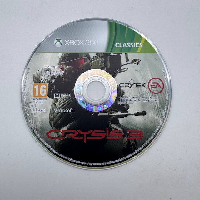 CRYSIS 3 Classics Xbox 360 PAL ITA (USATO)