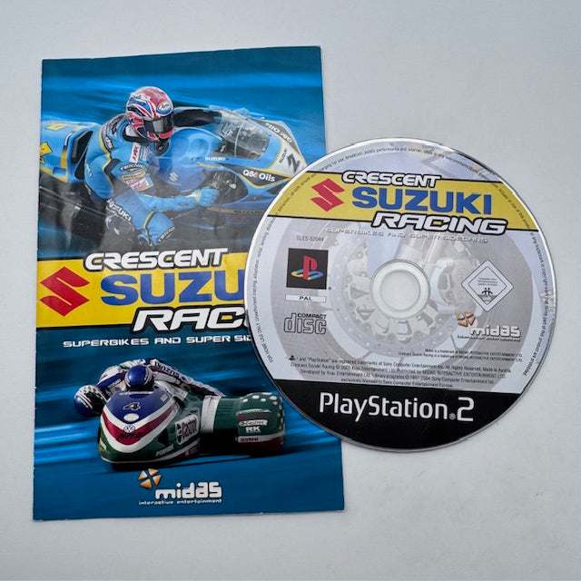 Crescent Suzuki Racing PS2 Playstation 2 PAL ITA (USATO)
