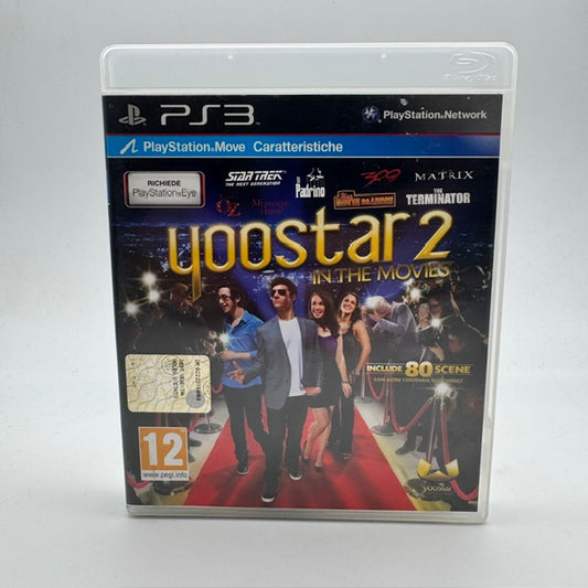 Yoostar 2 in the movies PS3 Playstation 3 PAL ITA (usato)