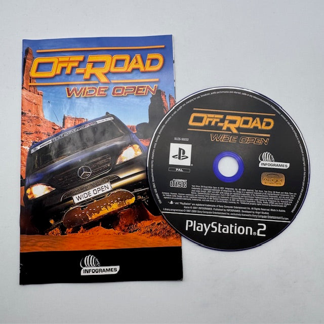 Off-Road Wide Open PS2 Playstation 2 PAL ITA (USATO)