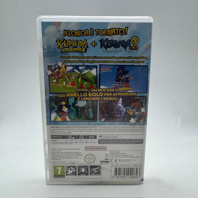Klonoa - Phantasy Reverie Series Nintendo Switch PAL ITA (nuovo)