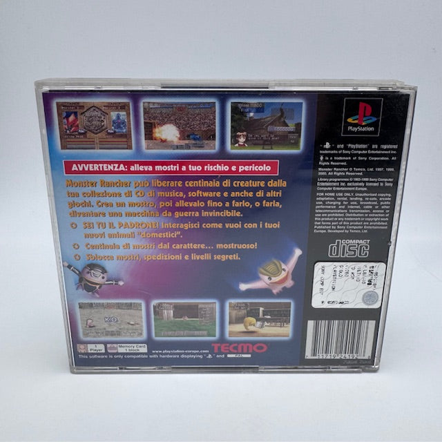 Monster Rancher PS1 Playstation 1 PAL ITA (USATO)