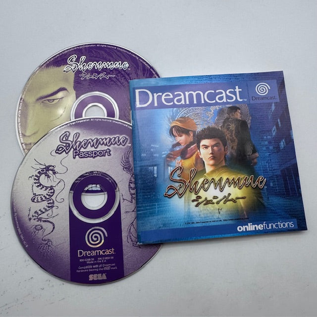 Shenmue Sega Dreamcast PAL MULTI (USATO)
