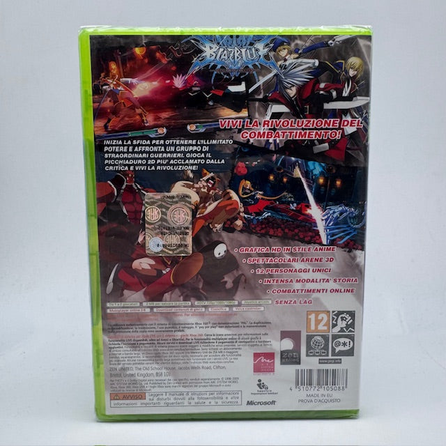 Blaz Blue Calamity Trigger Microsoft Xbox 360 PAL ITA (NUOVO)