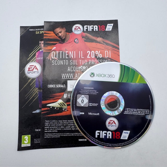 FIFA 18 Legacy Edition Xbox 360 PAL ITA (USATO)
