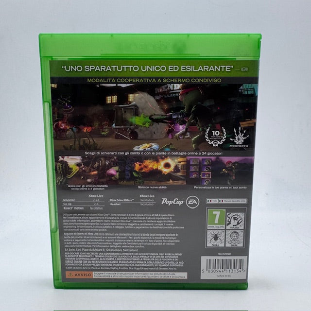 Plants vs Zombie Garden Warfare Xbox One/Series X PAL ITA (USATO)