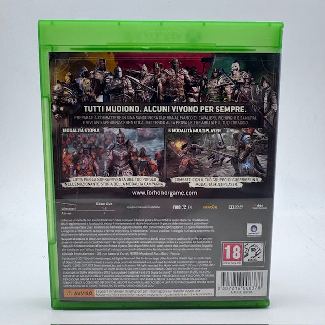 For Honor Deluxe Edition Xbox One/Series X PAL ITA (USATO)