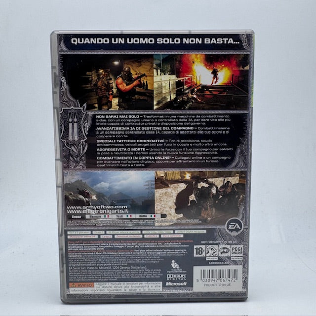 Army of Two Classics X360 Xbox 360 Pal Ita (USATO)
