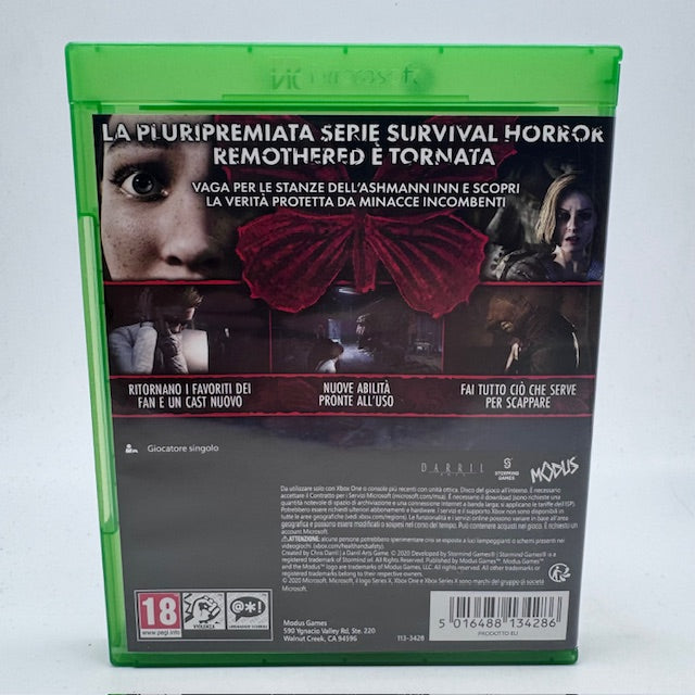 Remothered Broken Porcelain Xbox One/Series X PAL ITA (USATO)