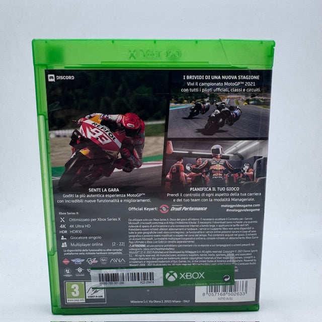 MotoGP 21 Series X PAL ITA (USATO)