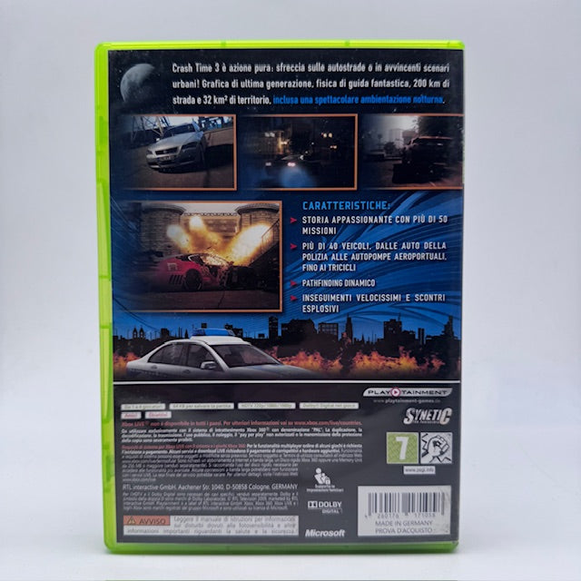 CRASH TIME III Xbox 360 PAL ITA (USATO)