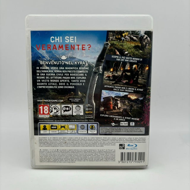 Far Cry 4 Ps3 Playstation 3 PAL ITA (USATO)