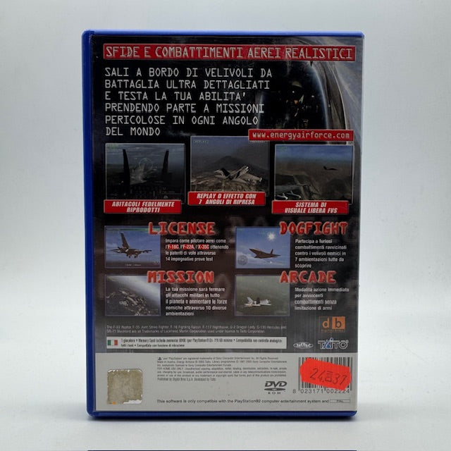 Energy Airforce Ps2 Playstation 2 PAL ITA (USATO)
