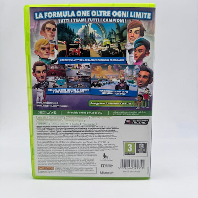F1 Race Stars Xbox 360 PAL ITA (USATO)