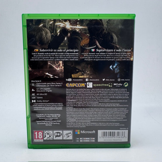 Resident Evil 4 Xbox Series X PAL ITA (USATO)