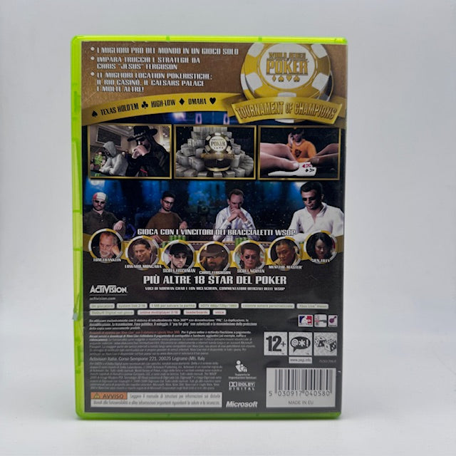 World Series of Poker Tournament of Champions 2007 Edition Xbox 360 PAL ITA (USATO)