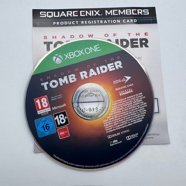 Shadow Of The Tomb Raider Xbox One/Series X PAL FRA (USATO)