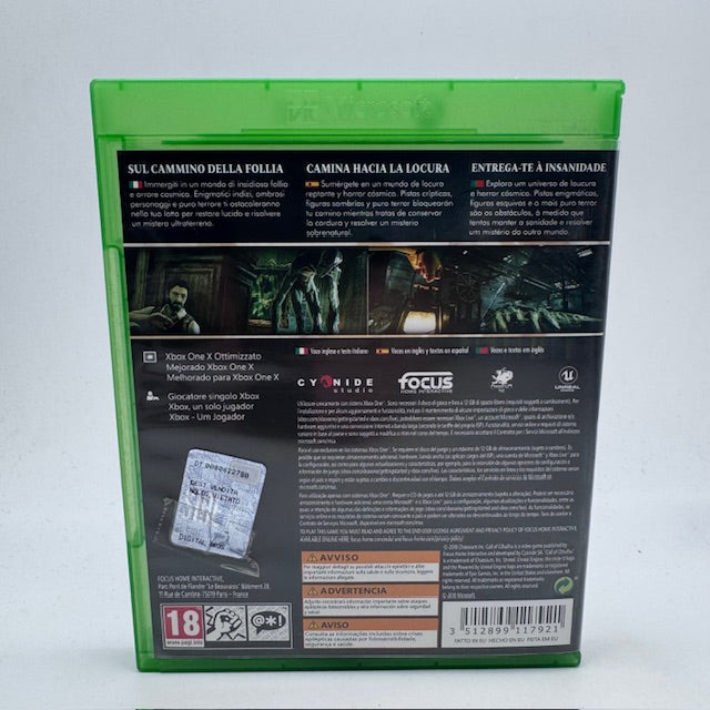 Call of Cthulhu Xbox One/Series X PAL ITA (USATO)