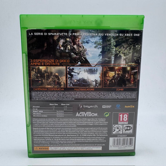 Call of Duty Black Ops III 3 Xbox One/Series X PAL ITA (USATO)