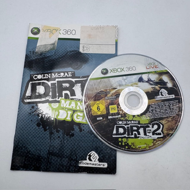 Colin McRae Dirt 2 Xbox 360 PAL ITA (USATO)