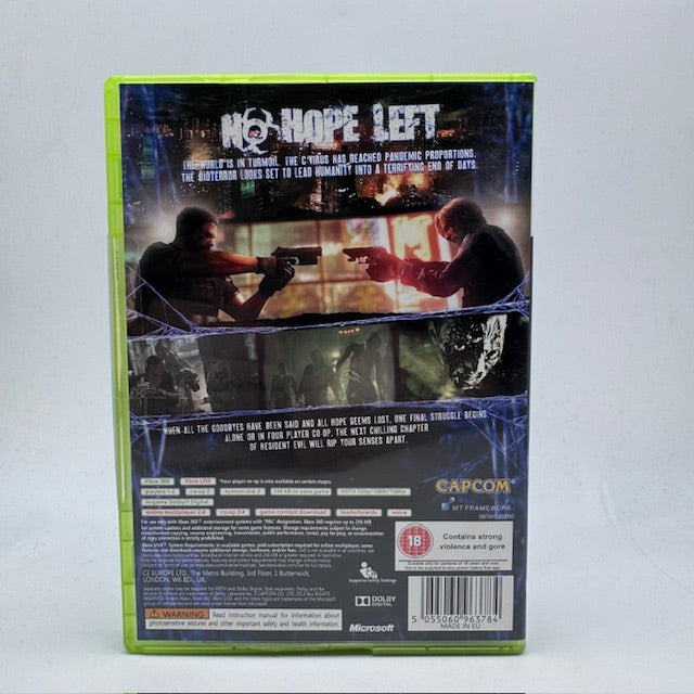 Resident Evil 6 Xbox 360 Pal UK (USATO)