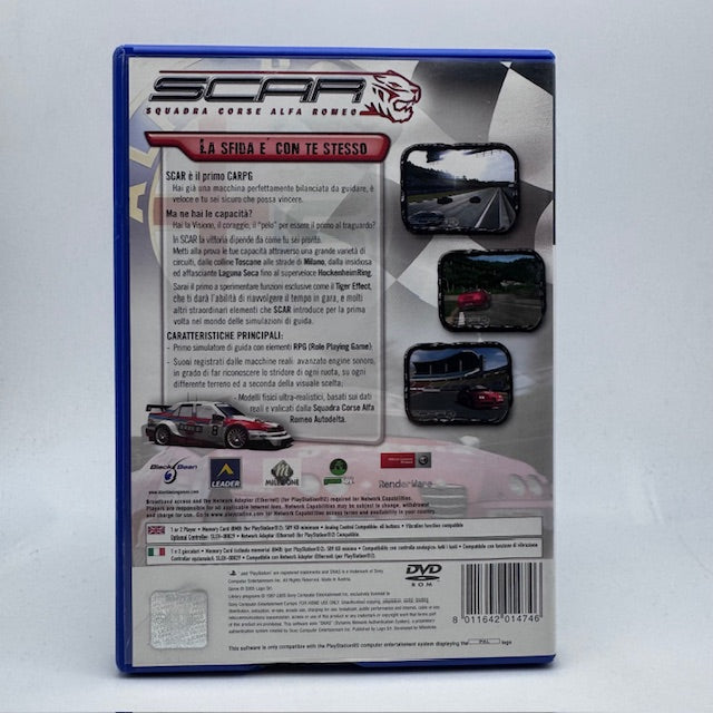 SCAR PS2 Playstation 2 PAL ITA (USATO)