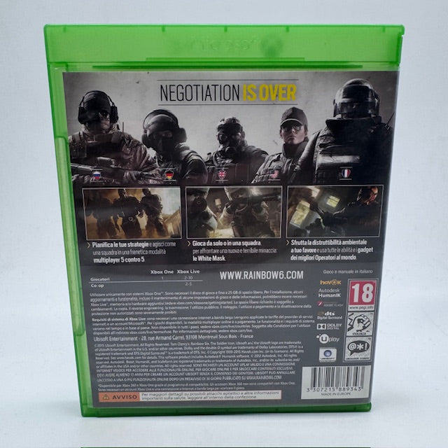 Tom Clancy's Rainbow Six Siege Xbox One/Series X PAL ITA (USATO)