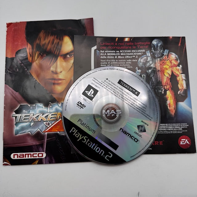 Tekken 4 Platinum PS2 Playstation 2 PAL ITA (USATO)