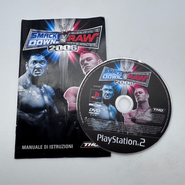 SmackDown vs RAW 2006 PS2 Playstation 2 PAL ITA (USATO)