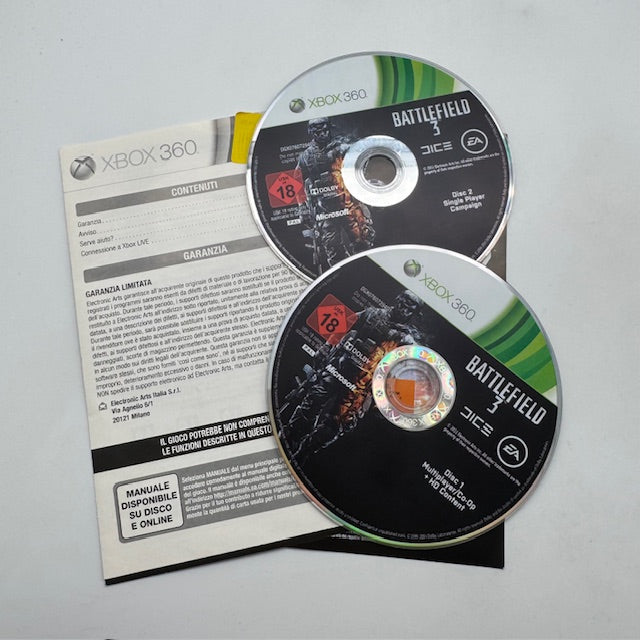 Battlefield 3 Xbox 360 PAL ITA (Usato)
