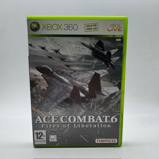 Ace Combat 6 Fires of Liberation Xbox 360 PAL ITA (Usato)