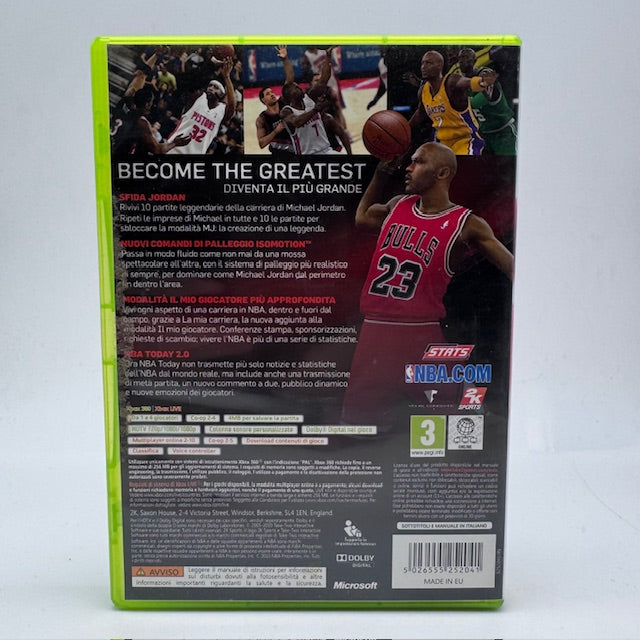 NBA 2K11 Xbox 360 PAL ITA (USATO)