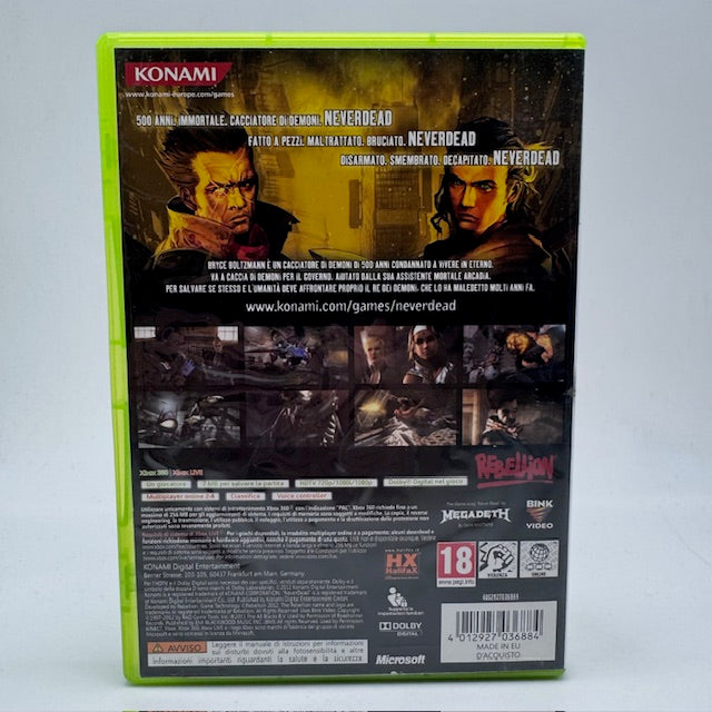 NeverDead Xbox 360 PAL ITA (USATO)