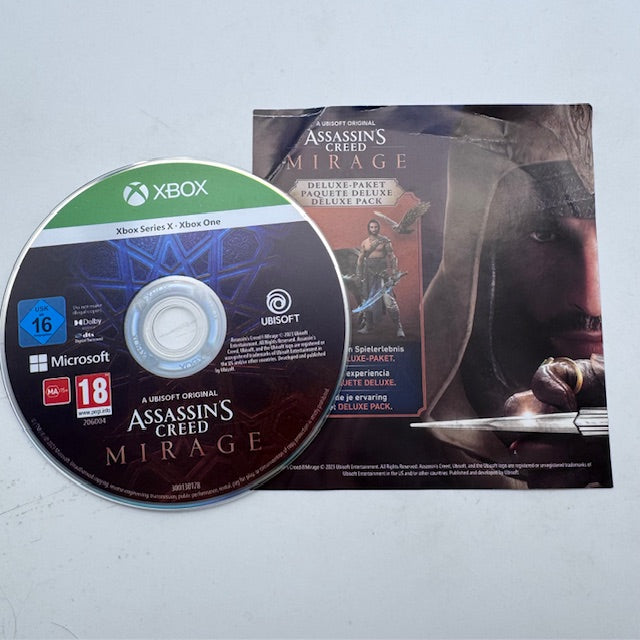 Assassin's Creed Mirage Xbox Series X PAL ITA (USATO)