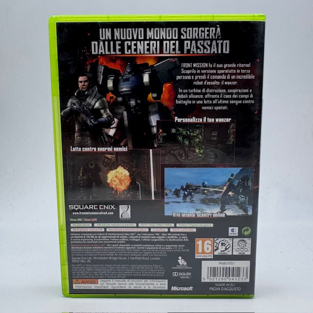 FRONT MISSION EVOLVED Xbox 360 PAL ITA (USATO)