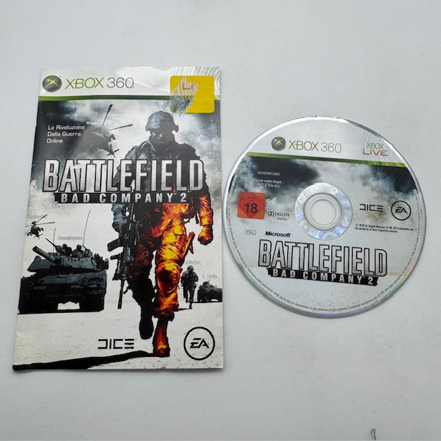 Battlefield Bad Company 2 Xbox 360 PAL ITA (Usato)