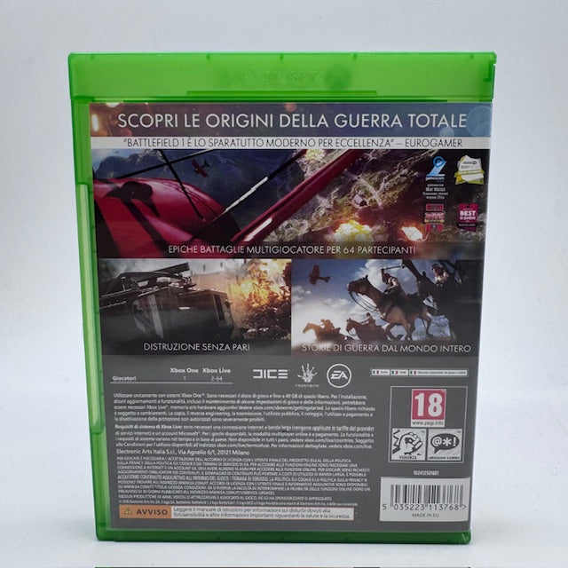Battlefield 1 Xbox One/Series X PAL ITA (USATO)