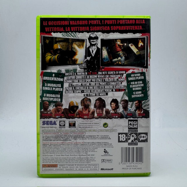 THE CLUB Xbox 360 PAL ITA (USATO)
