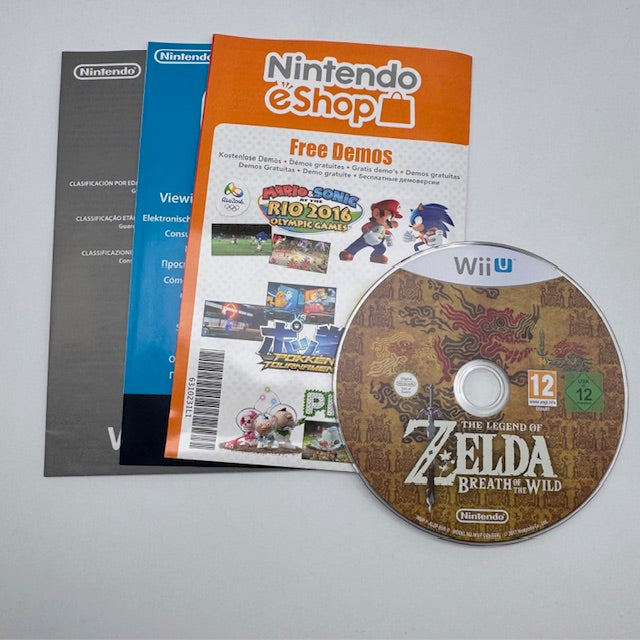 The Legend Of Zelda Breath Of The Wild Nintendo WIIU PAL ITA (USATO)