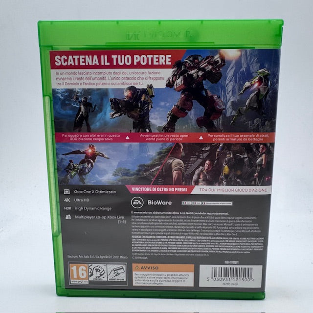 Anthem Xbox One/Series X PAL ITA (USATO) (server inattivi dal 12 gennaio 2026)