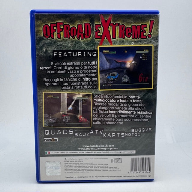Offroad Extreme PS2 Playstation 2 PAL ITA (USATO)