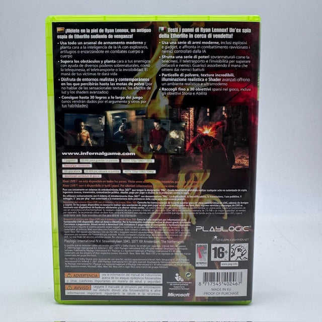 INFERNAL HELL'S VENGEANCE Xbox 360 PAL ITA/SPA (USATO)