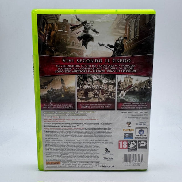 Assassin's Creed II 2 Xbox 360 PAL ITA (USATO)