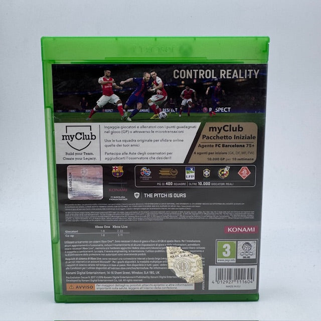 Pro Evolution Soccer 2017 Xbox One/ Series X PAL ITA (USATO)