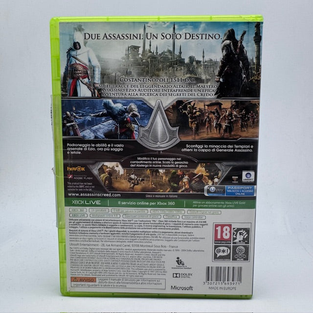 Assassin’s Creed Revelations Classics Xbox 360 Pal Ita (USATO)