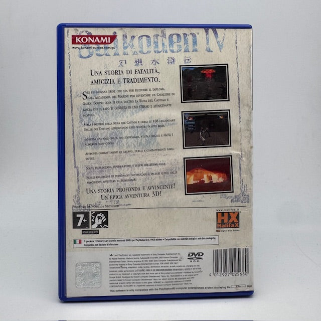 Suikoden IV 4 PS2 Playstation 2 PAL ITA (USATO)